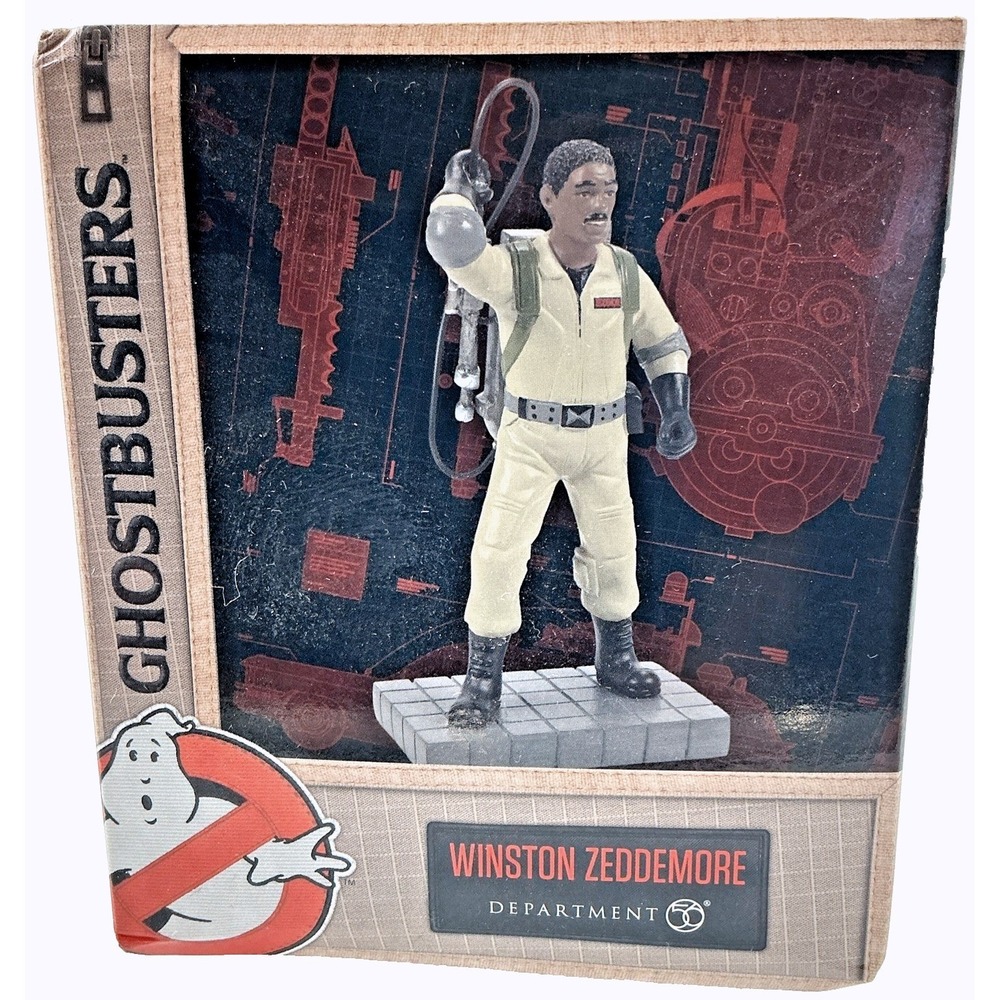 Department 56 Winston‎ Zeddemore Ghostbusters NIB